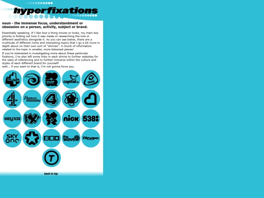 pages/hyperfixations screenshot