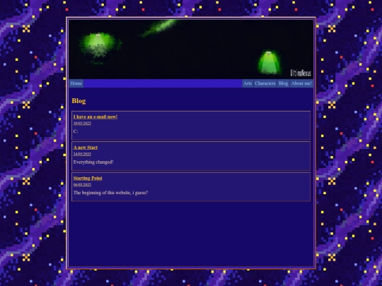 blog screenshot