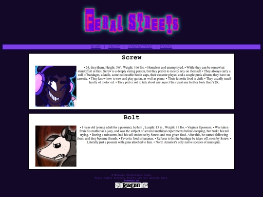 characters screenshot