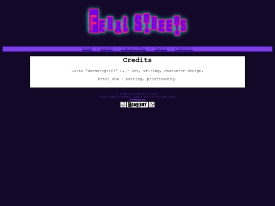 credits screenshot