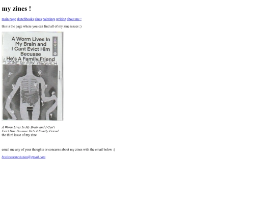 zines screenshot