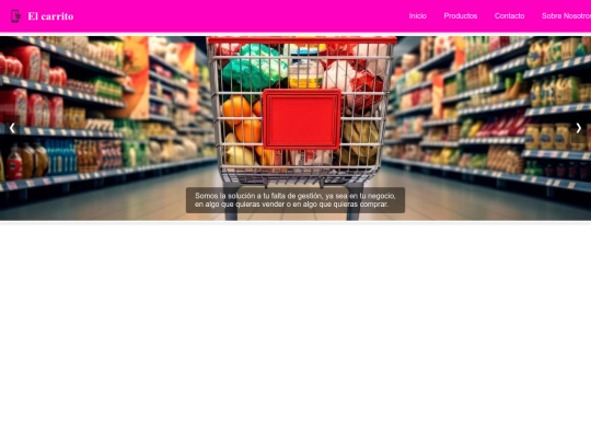 El carrito/Html/unicio screenshot
