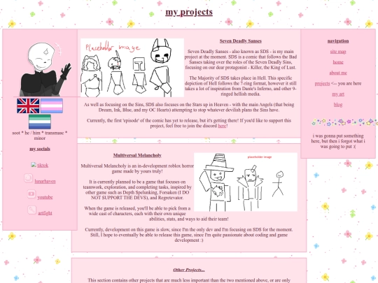projects screenshot