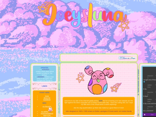 home screenshot