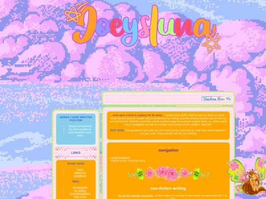 writing screenshot