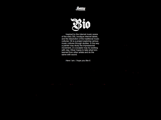 Bio screenshot
