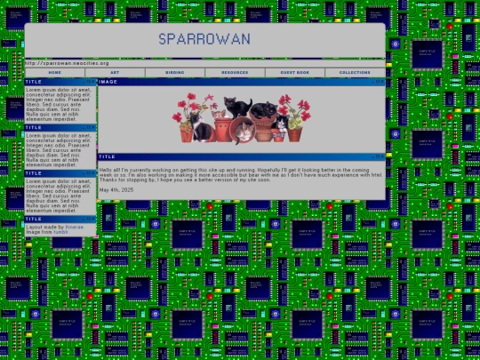 resources screenshot