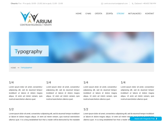 typography screenshot