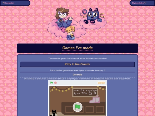 projects/my-games screenshot