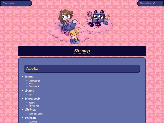 sitemap screenshot