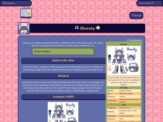 wiki/transformers/bluesky screenshot