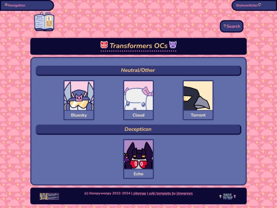 wiki/transformers screenshot