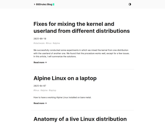 posts/page/2 screenshot