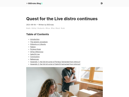 posts/quest-for-the-live-distro-continues screenshot