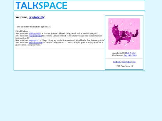 talkspace/home screenshot