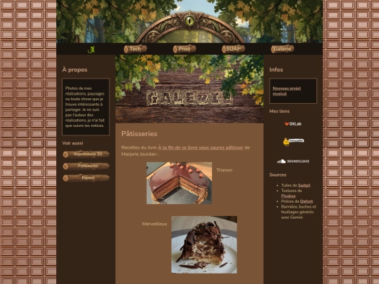 html/galerie/patisseries screenshot
