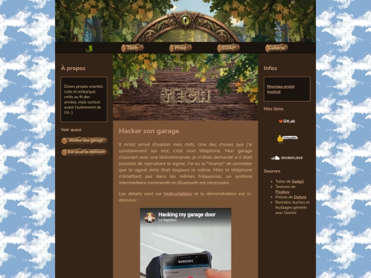 html/tech/garage screenshot