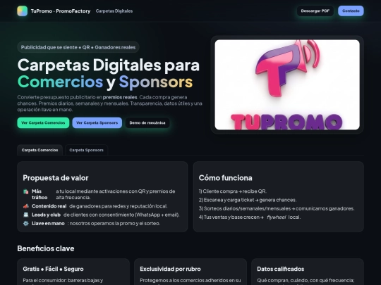 carpetaweb screenshot