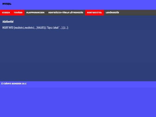 parancsok/2 screenshot