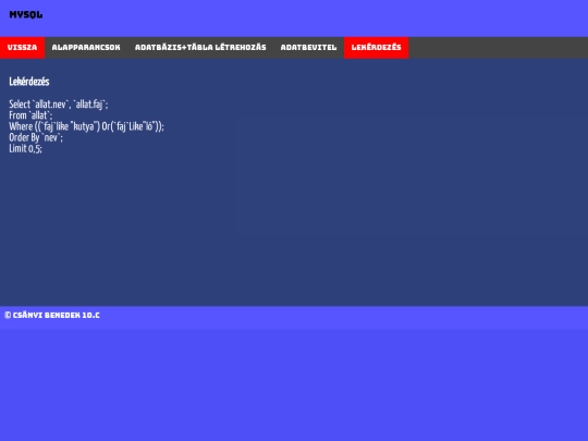 parancsok/3 screenshot