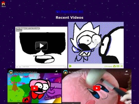 Videos screenshot