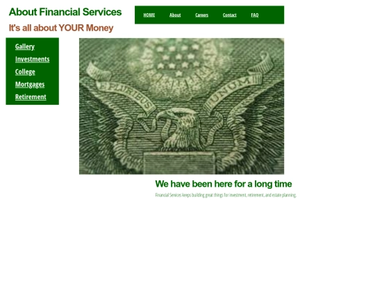 NewFinancial/about screenshot