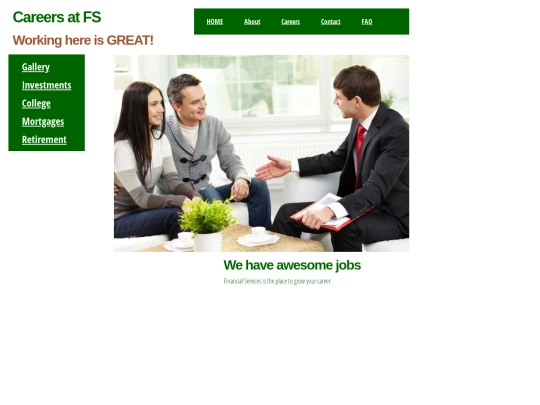 NewFinancial/careers screenshot