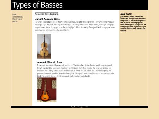 Project6/acoustic screenshot
