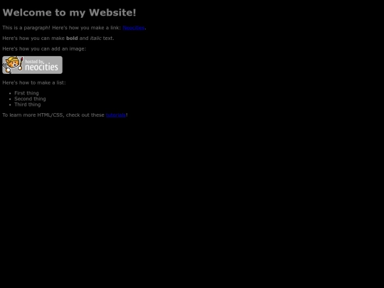 test screenshot
