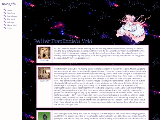 blog screenshot
