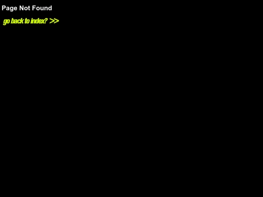 not_found screenshot