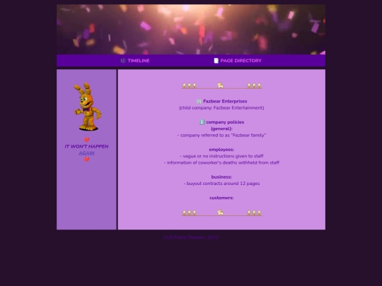 pages/fazbear screenshot
