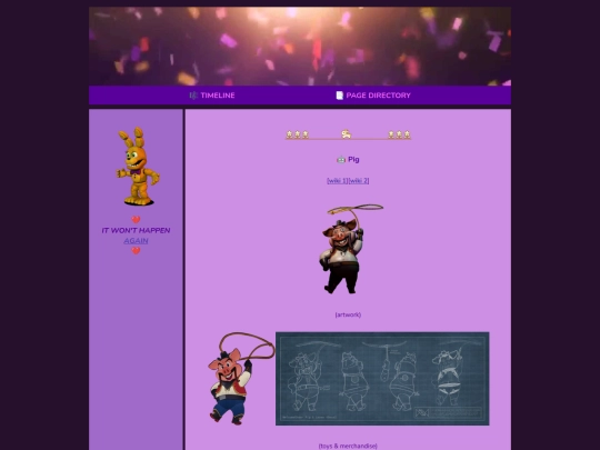 pages/pig screenshot