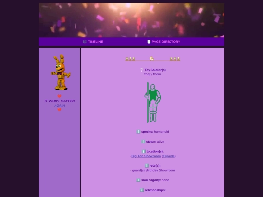pages/soldiers screenshot
