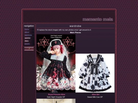 wardrobe screenshot