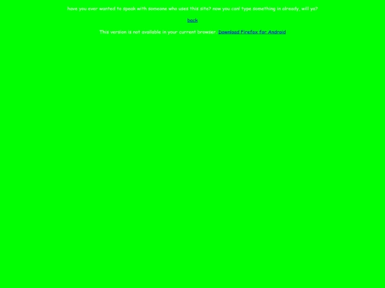 chatroom screenshot
