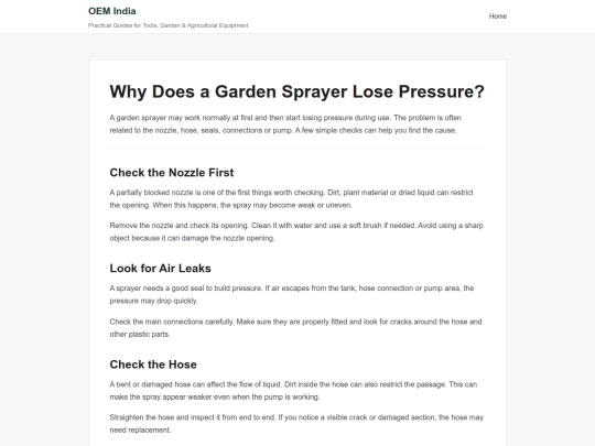 garden-sprayer-pressure-problems screenshot