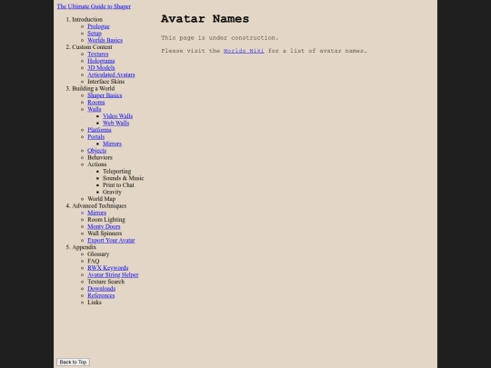 shaper/avatar_names screenshot