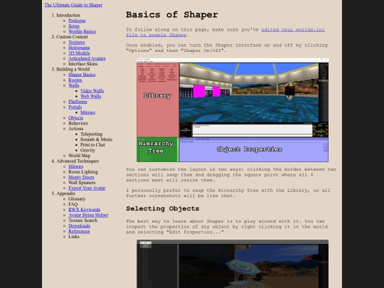 shaper/shaper_basics screenshot