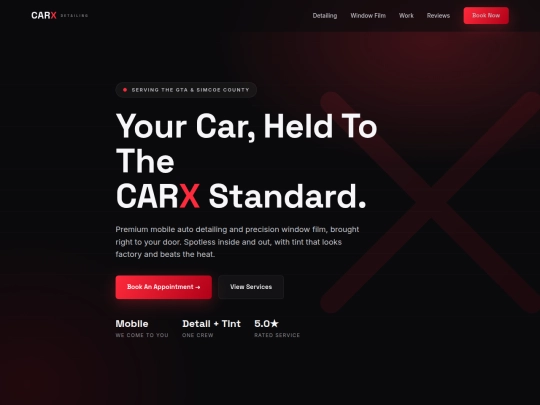 carx-detailing-demo screenshot