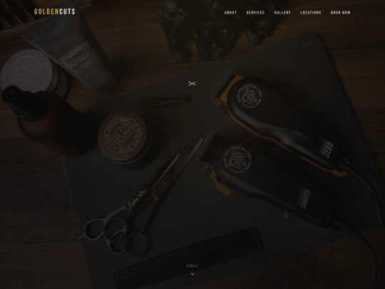 goldencuts-demo screenshot