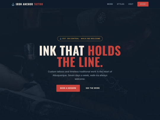 iron-anchor-tattoo-demo screenshot