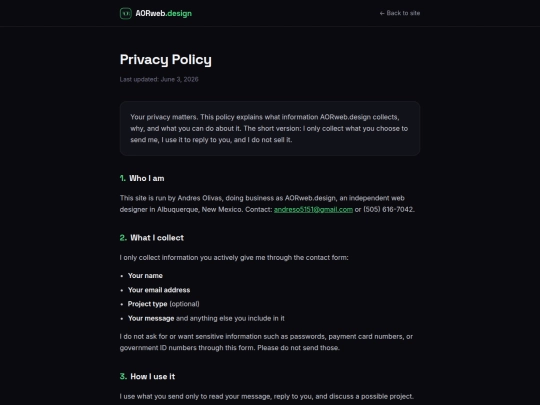 privacy screenshot