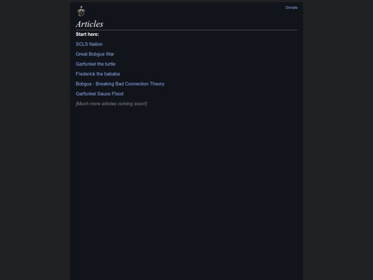 articles screenshot