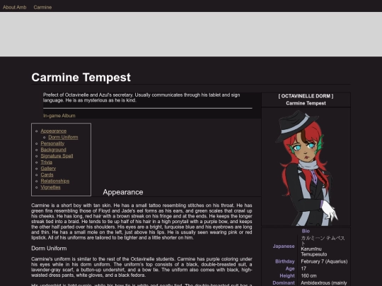 Carmine_Tempest screenshot