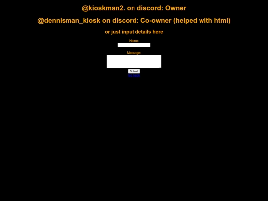 contact screenshot