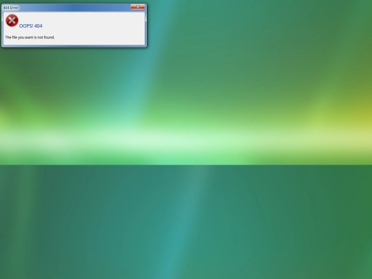 not_found screenshot