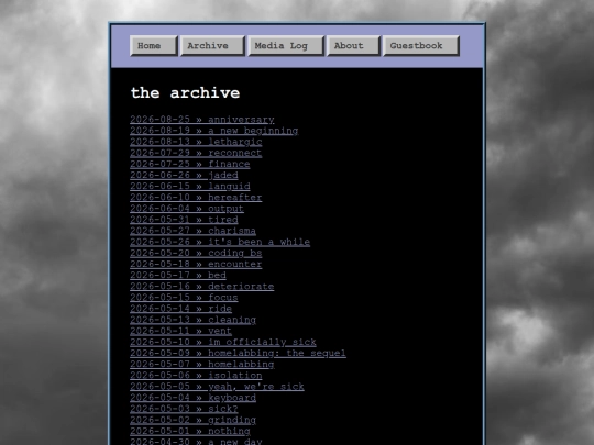 archive screenshot