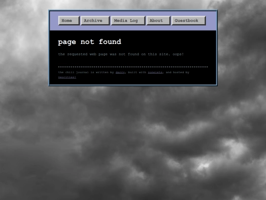 not_found screenshot