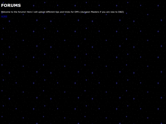 forums screenshot